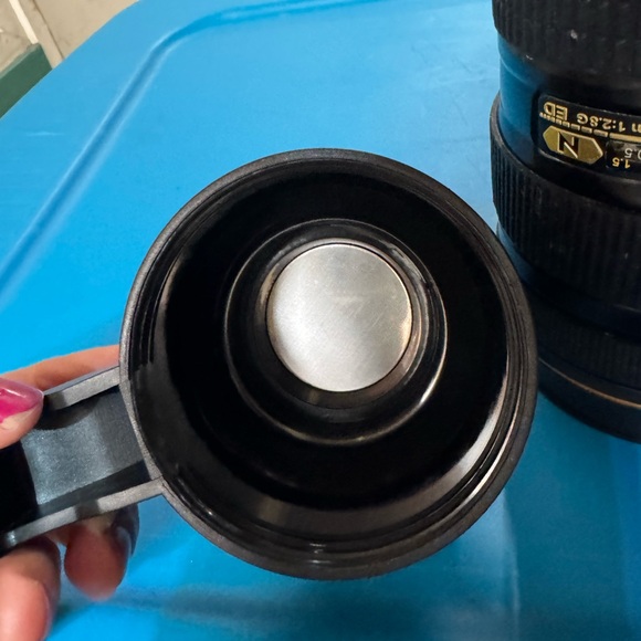 Cute Black Camera Lens Coffee Thermos - Picture 6 of 10
